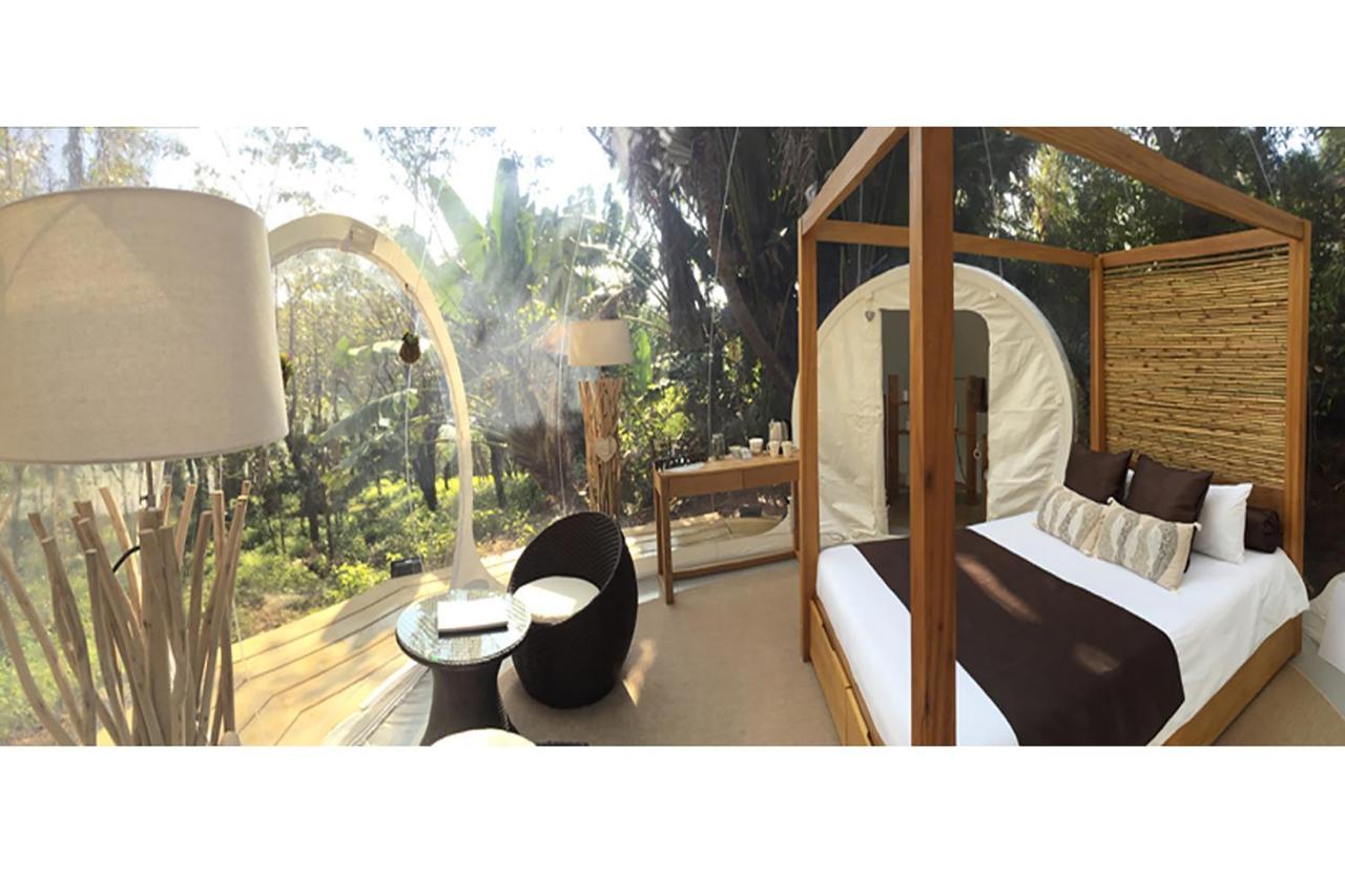 Bubble Lodge Bois Cheri Plantation Bagian luar foto