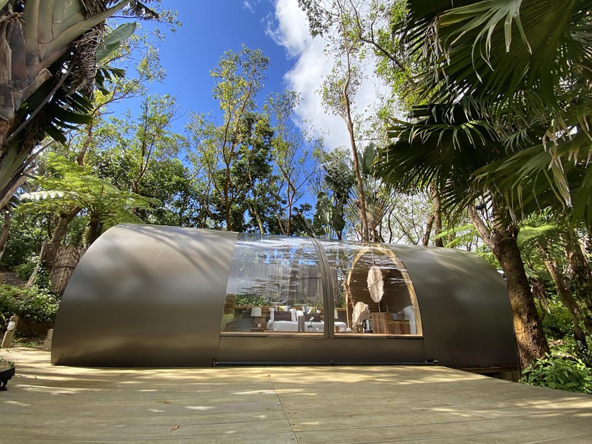 Bubble Lodge Bois Cheri Plantation Bagian luar foto