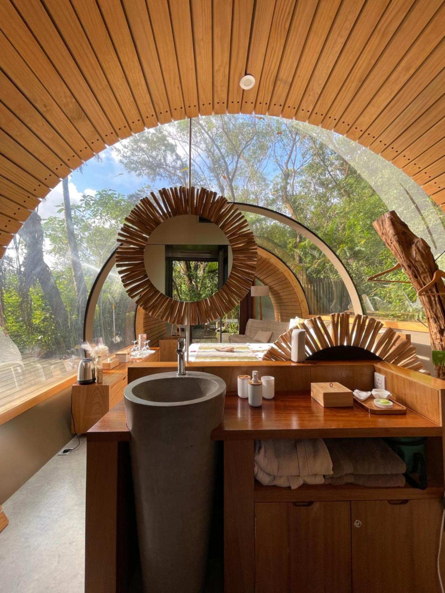 Bubble Lodge Bois Cheri Plantation Bagian luar foto