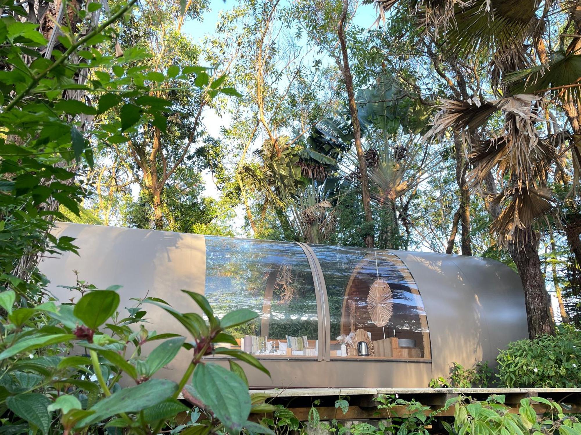 Bubble Lodge Bois Cheri Plantation Bagian luar foto