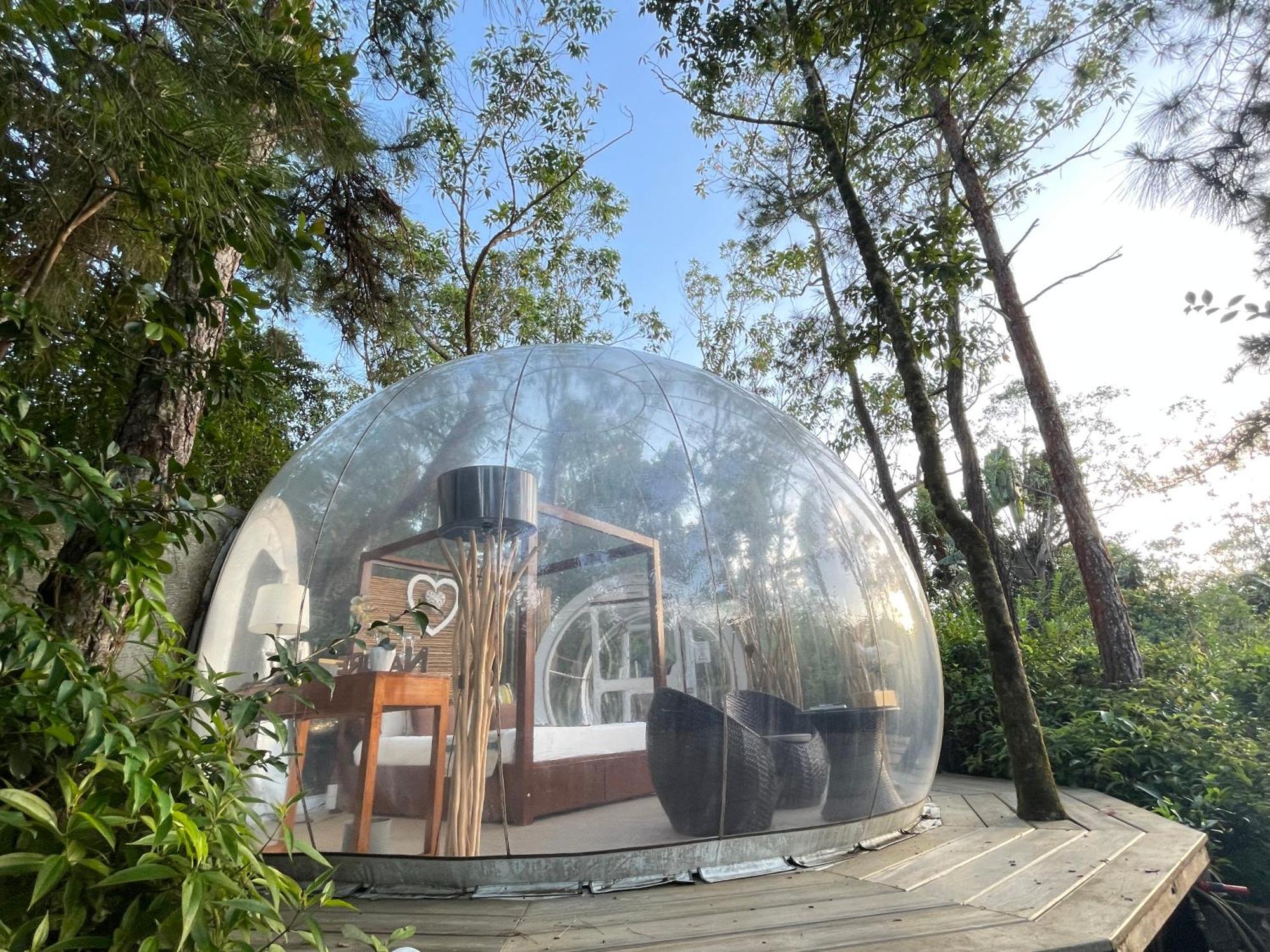 Bubble Lodge Bois Cheri Plantation Bagian luar foto
