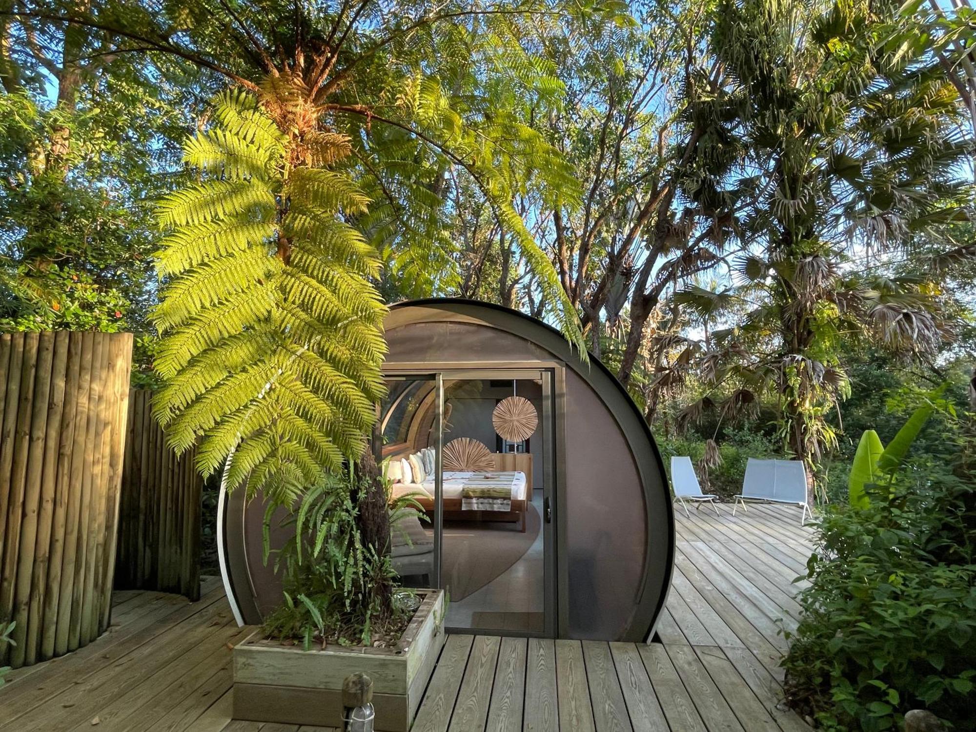 Bubble Lodge Bois Cheri Plantation Bagian luar foto
