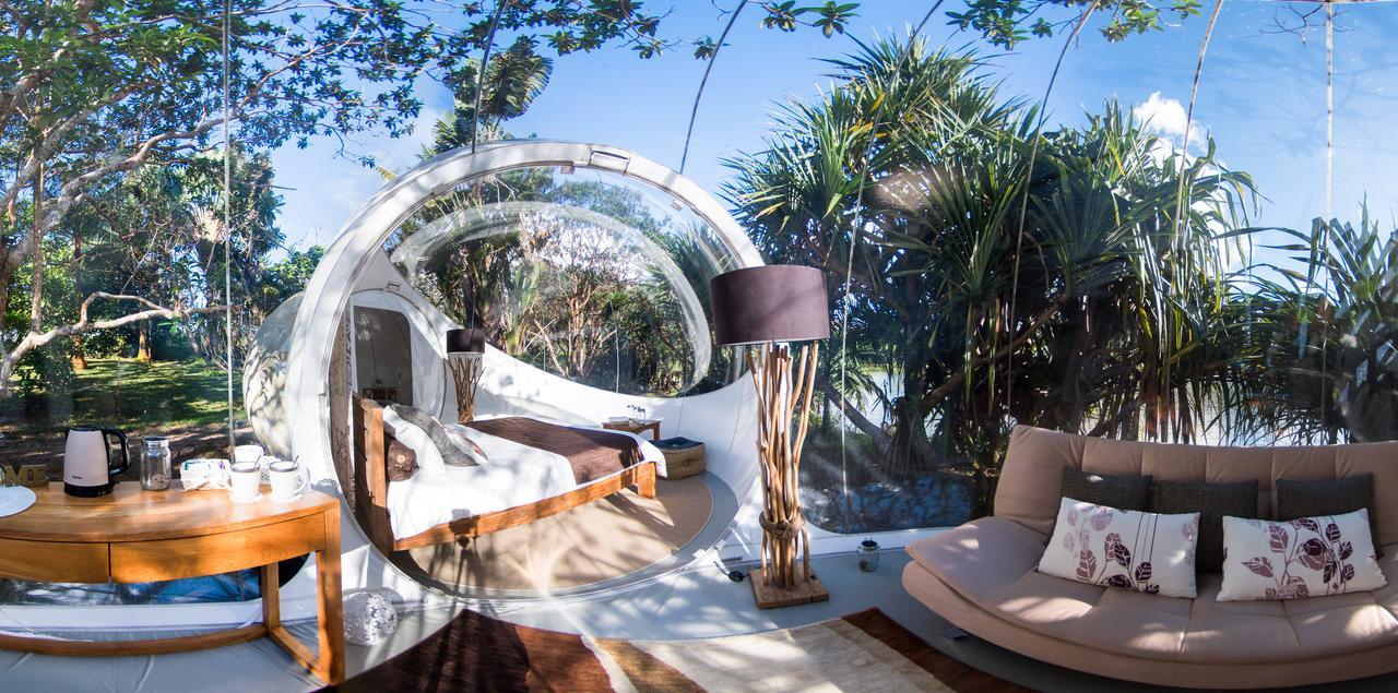Bubble Lodge Bois Cheri Plantation Bagian luar foto